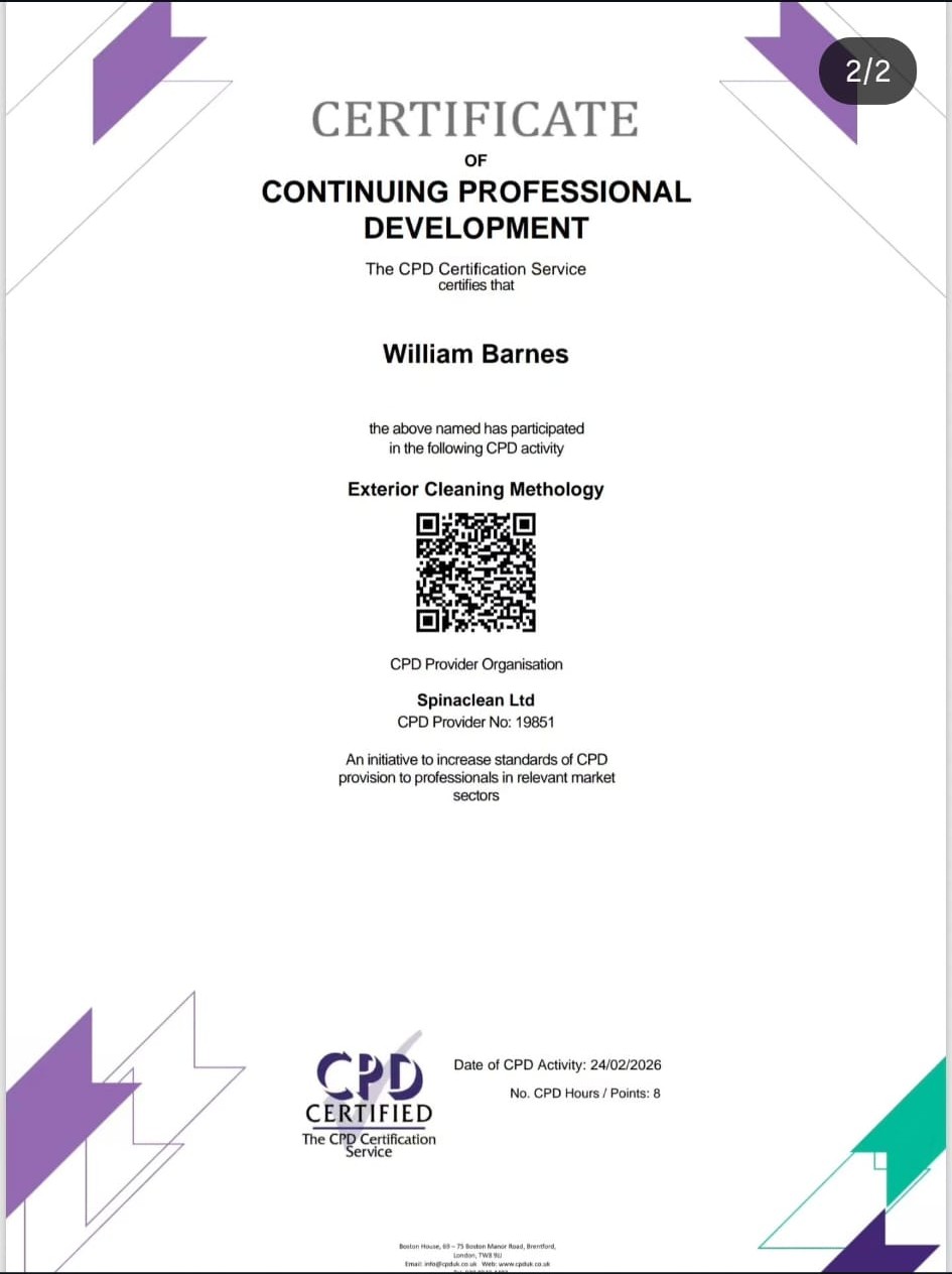 WB Cleans | Window Cleaning & Exterior Cleaning Bournemouth, Poole & Dorset
