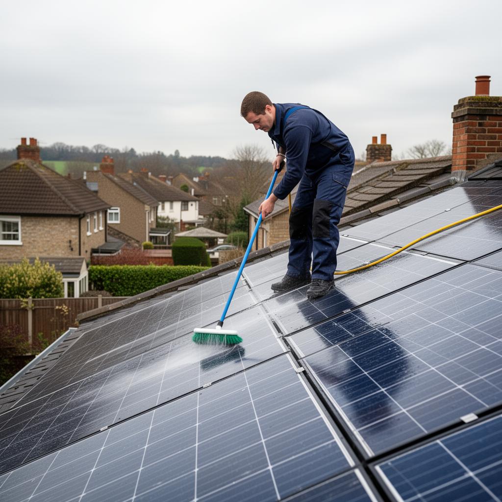 Solar Panel Cleaning Bournemouth, Poole & Dorset | WB Cleans
